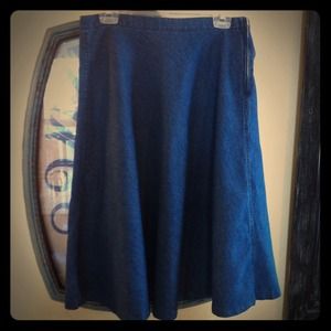 Denim skirt by Zara