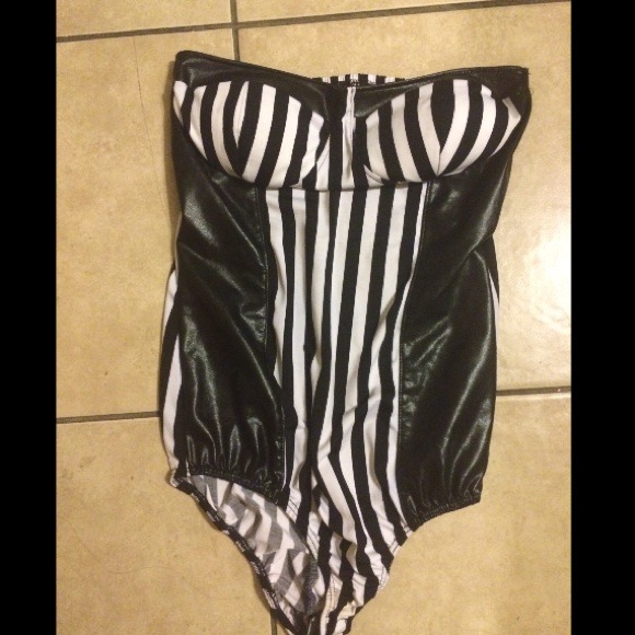 Black and white one piece