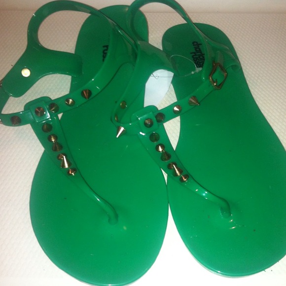 Charlotte Rousse gold stud jelly's