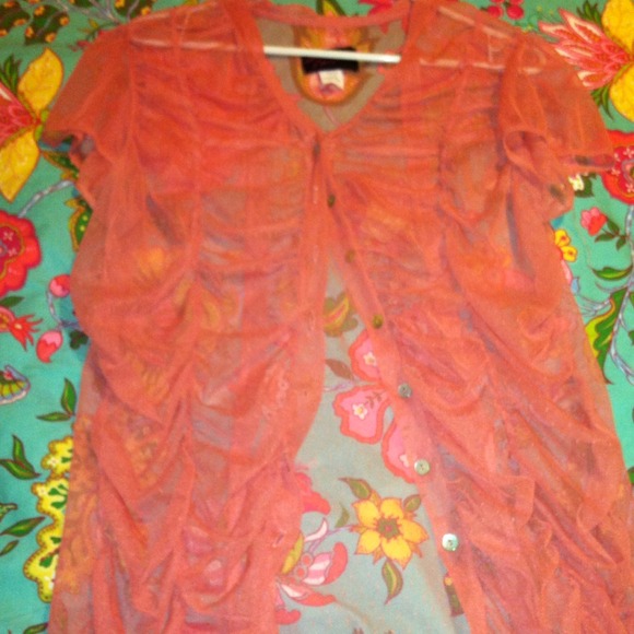 SOLD Torrid pink top