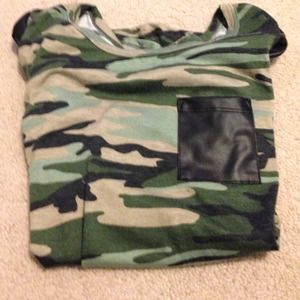 Camo shirt from pacsun