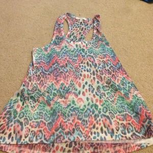 Cheetah tank top 💙