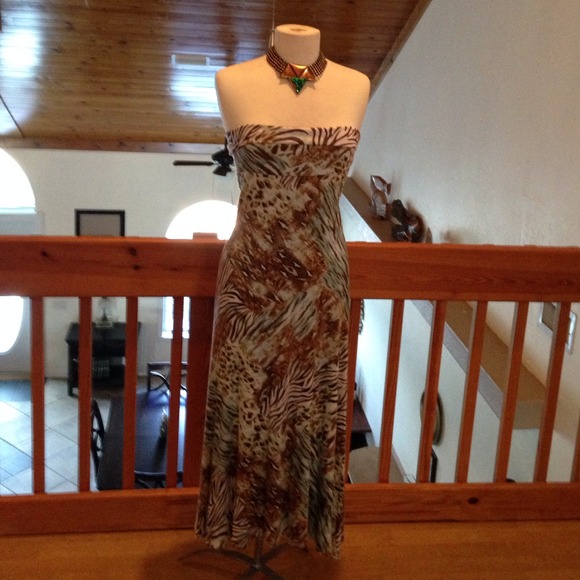 LiLaRoe strapless  dress or beach cover up.