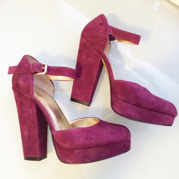 Nine West Shoes - Nine West Mary Jane Suede heels