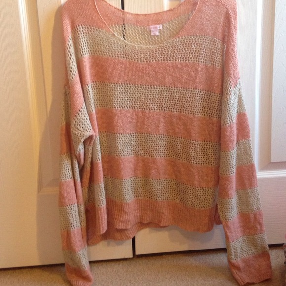 Light weight open knit sweater