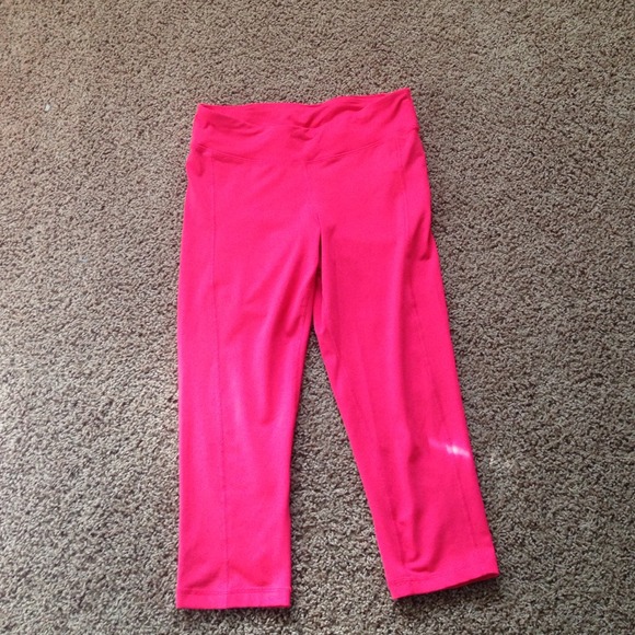 Bright Pink Compression Leggings