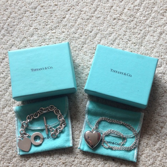 Tiffany bracelet and locket