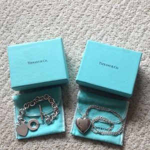 Tiffany bracelet and locket