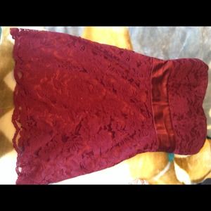 Short strapless miss sixty dress