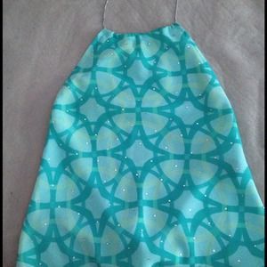 Classic Express handkerchief backless top