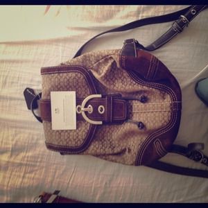 Authentic Coach Backpack purse