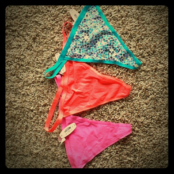 Bundled Victorias secret string bikini thongs