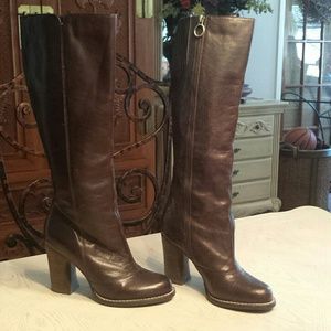 BCBG Classic Leather Boot