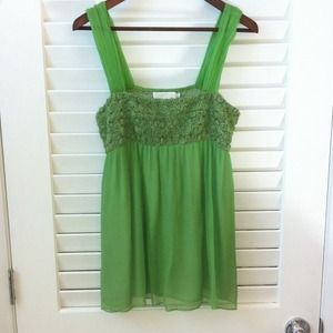 MM Couture by Miss Me green tank