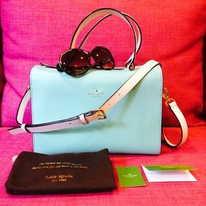 🚫SOLD🚫 Kate Spade Tiffany Blue Leather Handbag