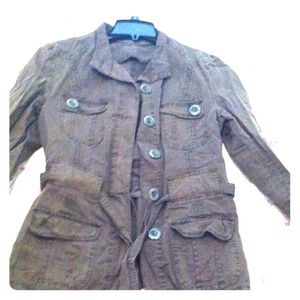 Green jacket melitary color