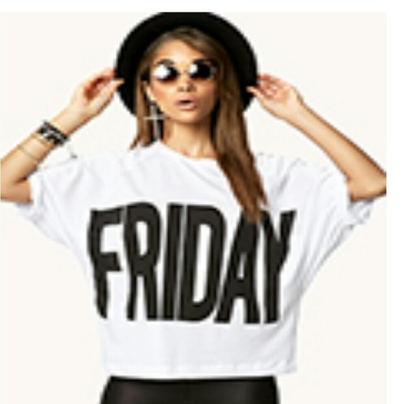 Very cool casual summery "Friday" T-shirt. - Picture 4 of 4