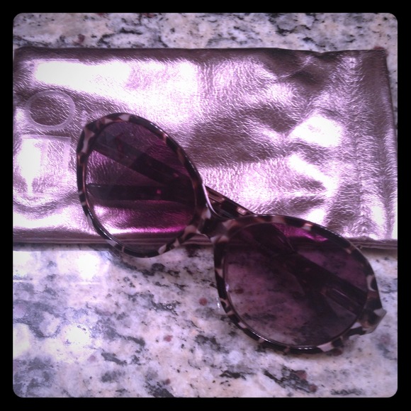New Reduction- NWOT LOFT Animal Print Sunglasses