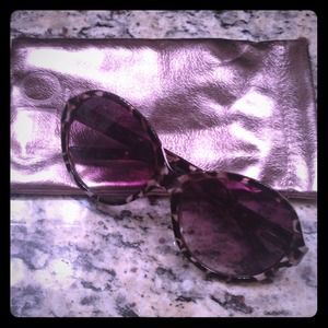 New Reduction- NWOT LOFT Animal Print Sunglasses