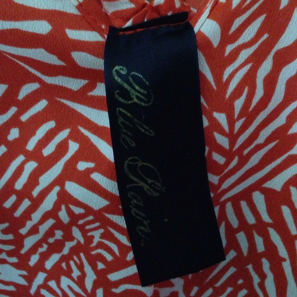 Fun Orange Patterned Dress!! - Picture 4 of 4