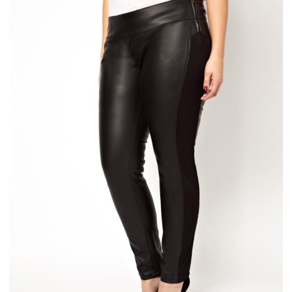 Asos leather like pants
