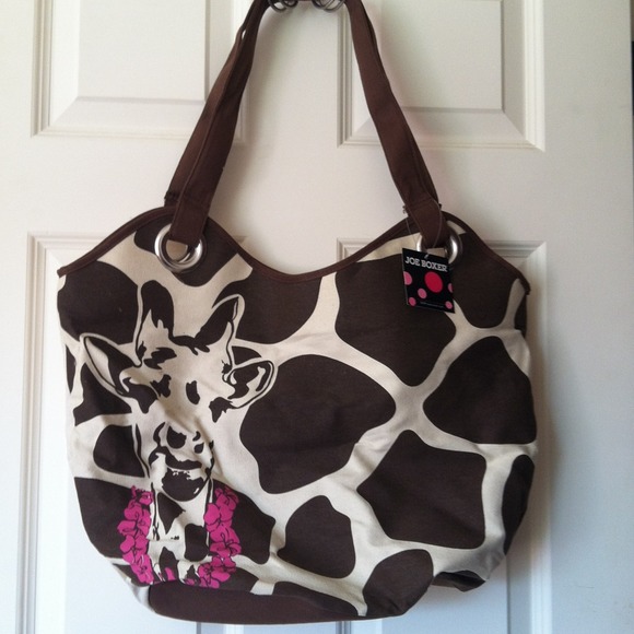 Joe Boxer Giraffe Handbag