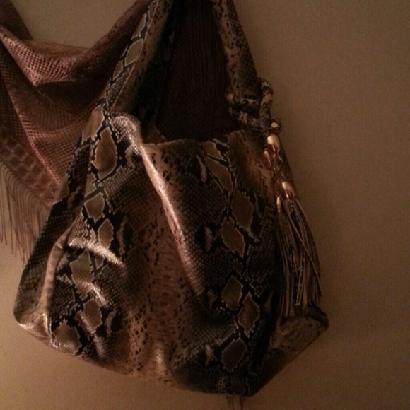 SNAKE SKIN PURSE-GALIAN NEW YORK BRAND NWOT - Picture 2 of 4