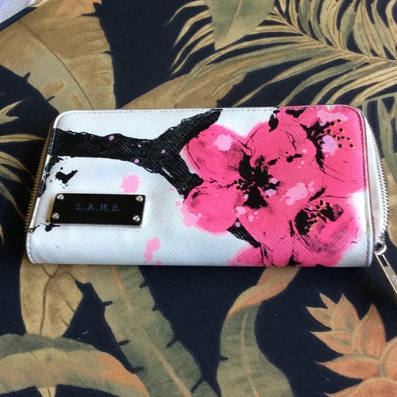 Sold La.m.b.  Apple blossom wallet    New