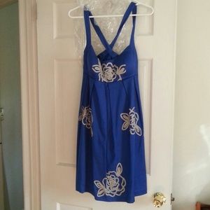 Royal Blue Spring Dress