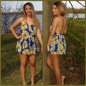 Botanical romper