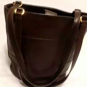 BUNDLE @BLUSTARR Brown COACH Tribeca Bucket Bag