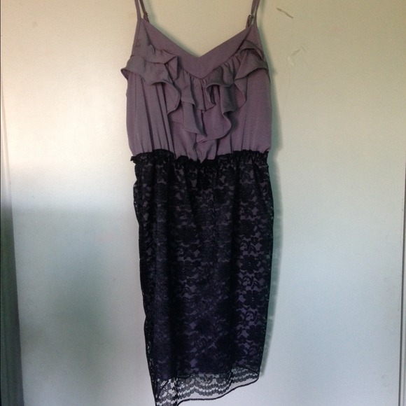 Ruffle & Lace Dress