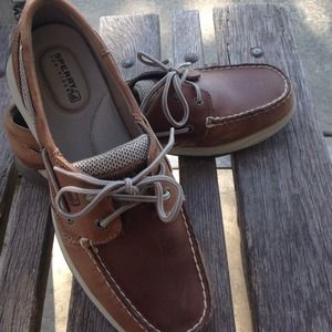 Sperry top slider women's leather shoes