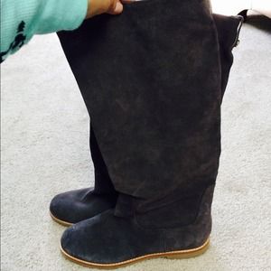 Michael Kors grey Suede boots