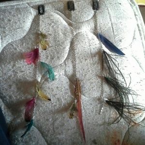 Hair feather clips