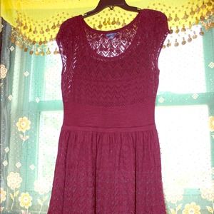 Cranberry Sparkle Dress