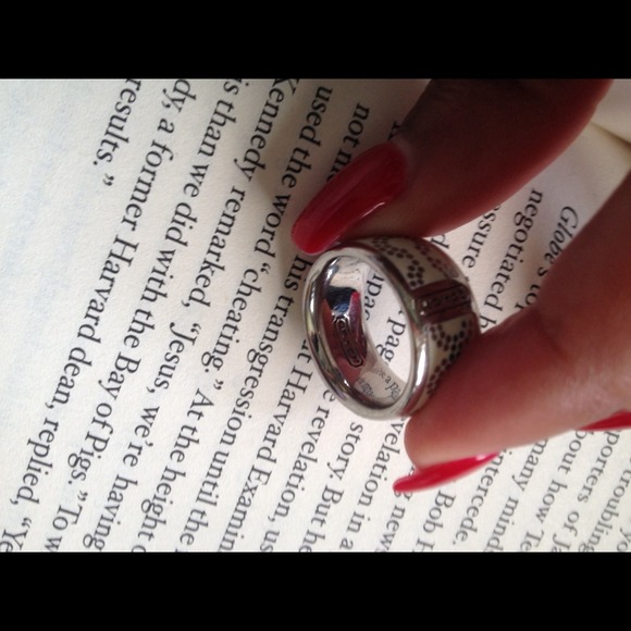 TODAY ONLY 10% OFF!!!! Authentic coach ring - Picture 3 of 4