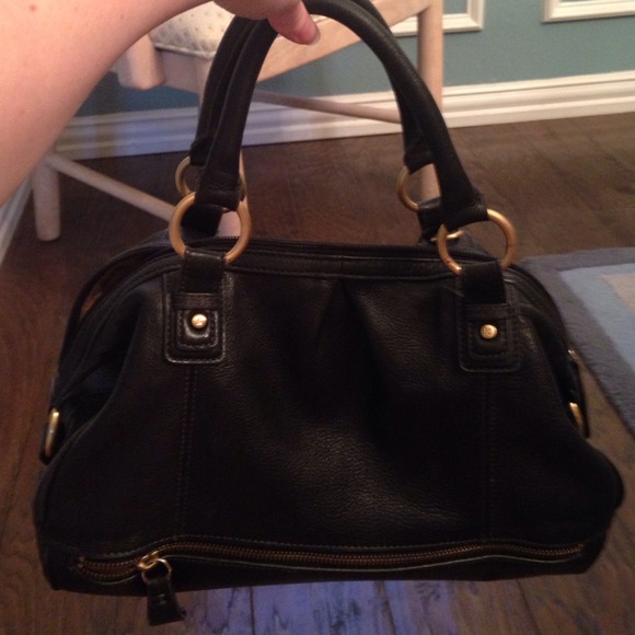 Liz claiborne leather satchel