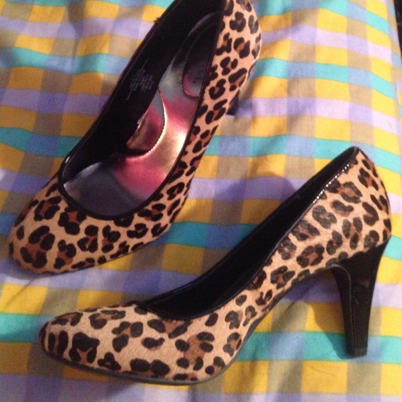 cheetah heels