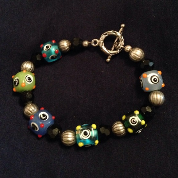 Evil eye bracelet