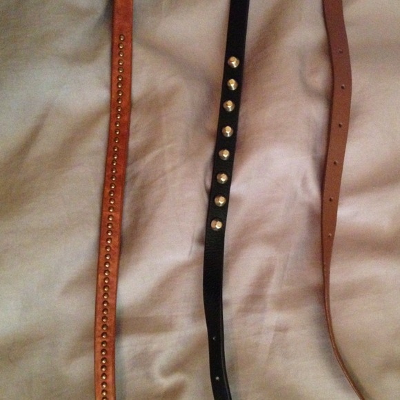 Skinny belts