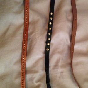 Skinny belts