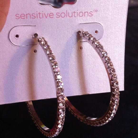 💎Diamond hoops💎 - Picture 2 of 2