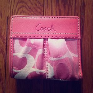 Authentic Leather Coach Wallet