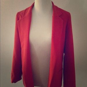 urban outfitters red/orange blazer Size S