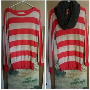 SOLD IN BUNDLE Oversized Striped Sweater