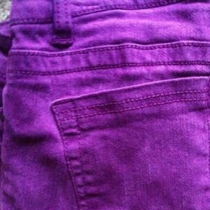 Forever 21 Violet Skinny Jeans