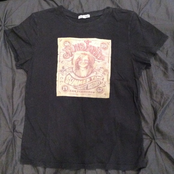 Janis Joplin vintage style tee