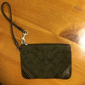 Coach wristlet