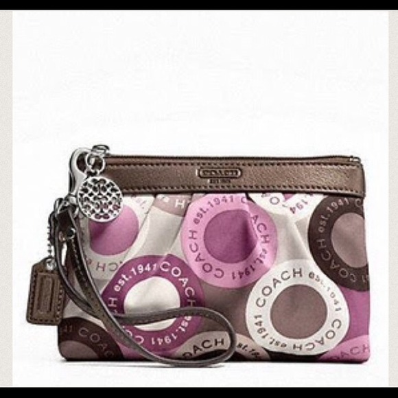Coach wristlet